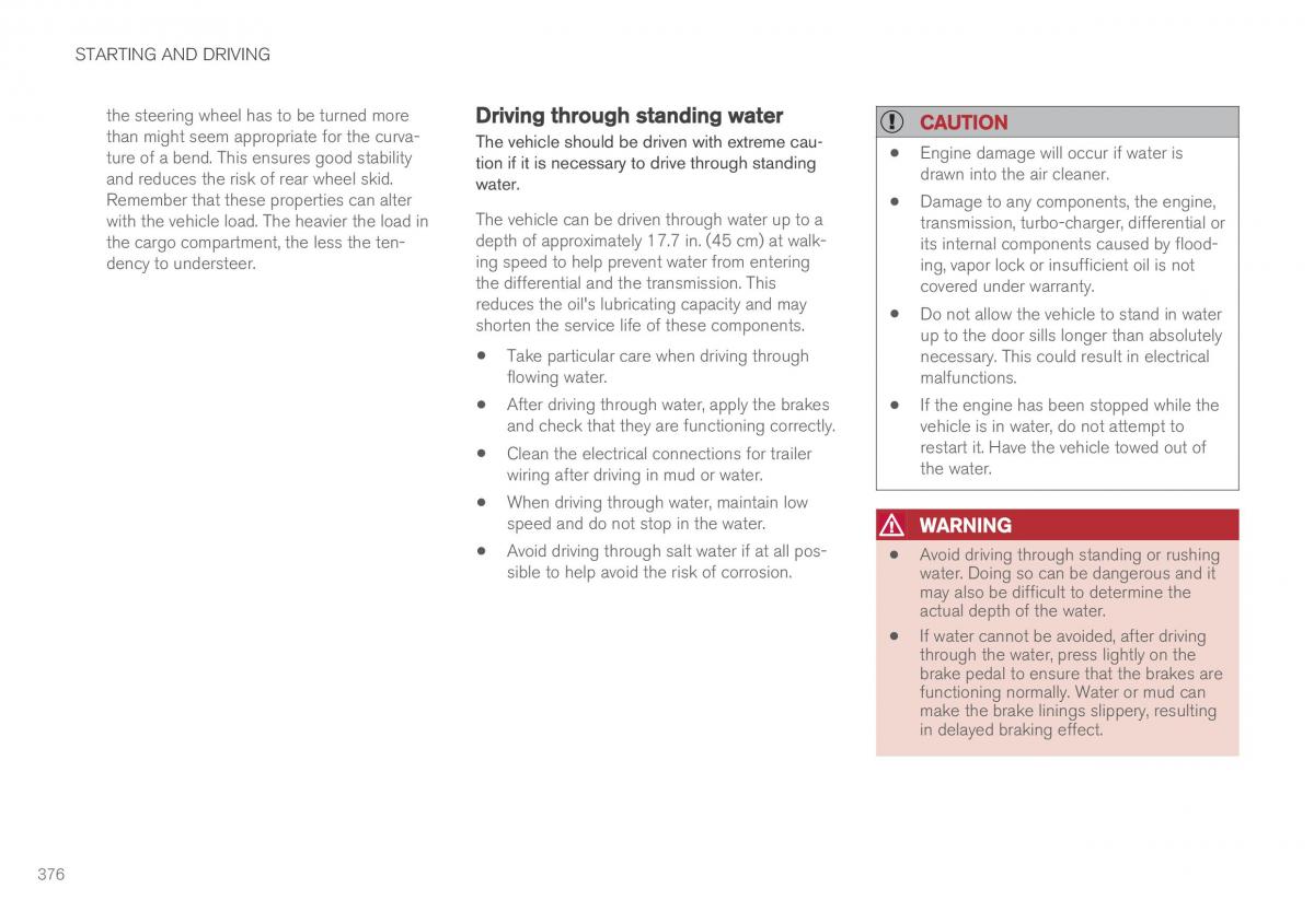 Volvo XC90 II 2 owners manual / page 378