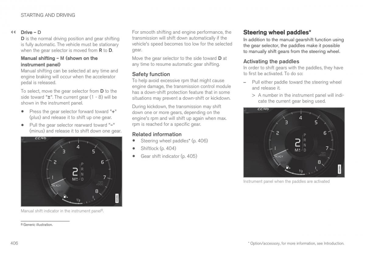 Volvo XC90 II 2 owners manual / page 408