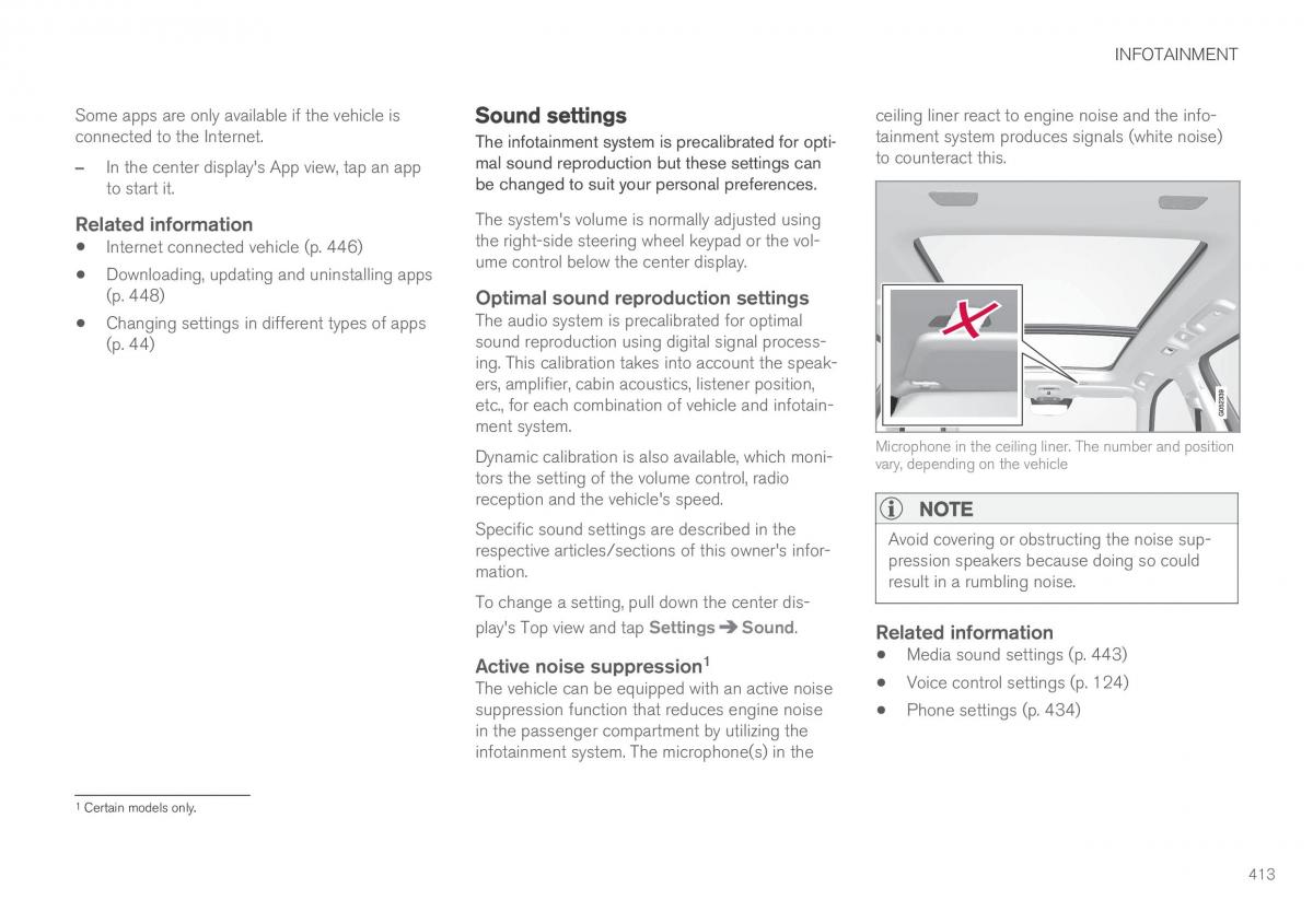 Volvo XC90 II 2 owners manual / page 415