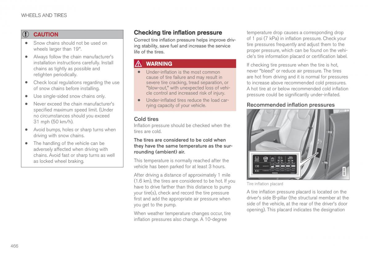 Volvo XC90 II 2 owners manual / page 468