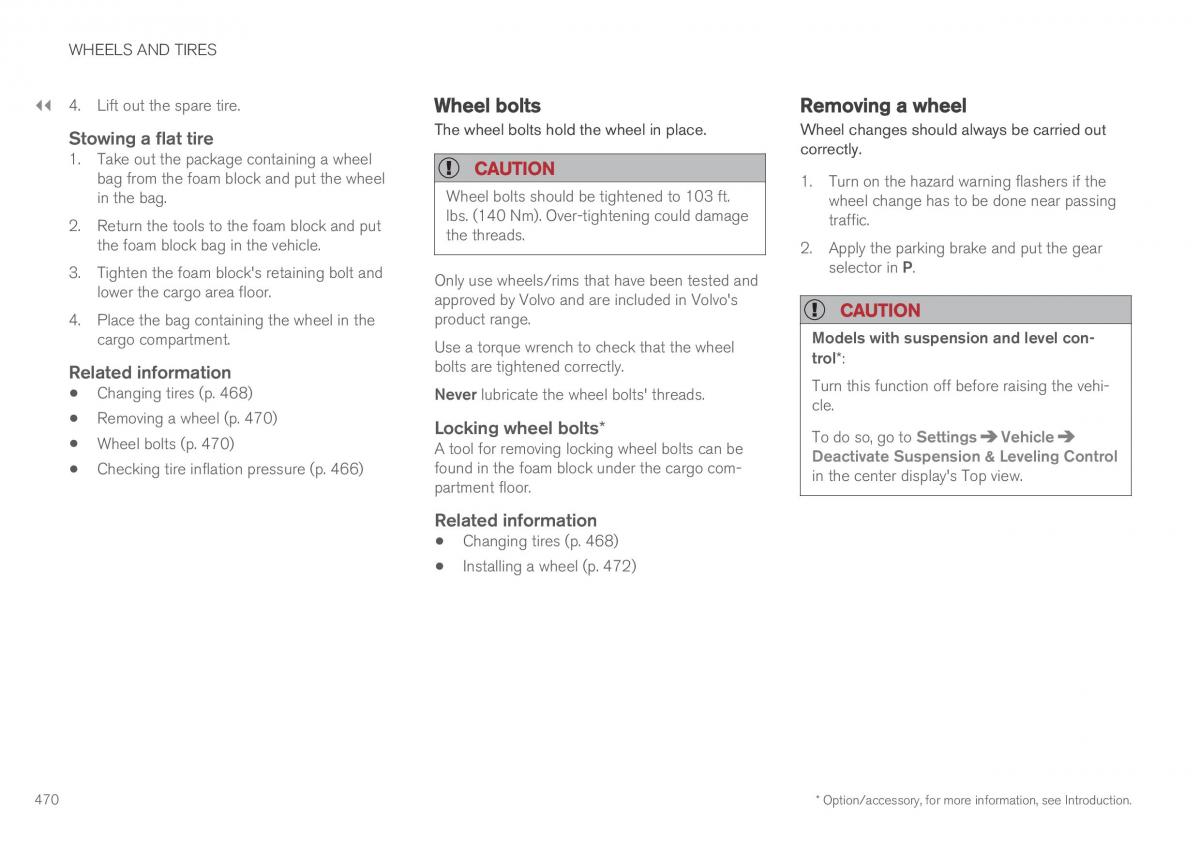 Volvo XC90 II 2 owners manual / page 472