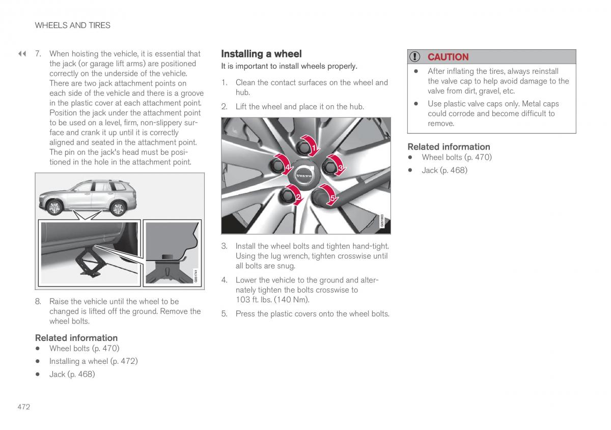 Volvo XC90 II 2 owners manual / page 474