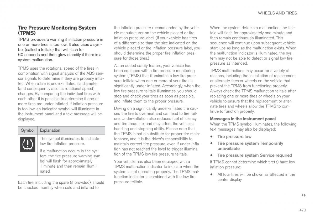 Volvo XC90 II 2 owners manual / page 475