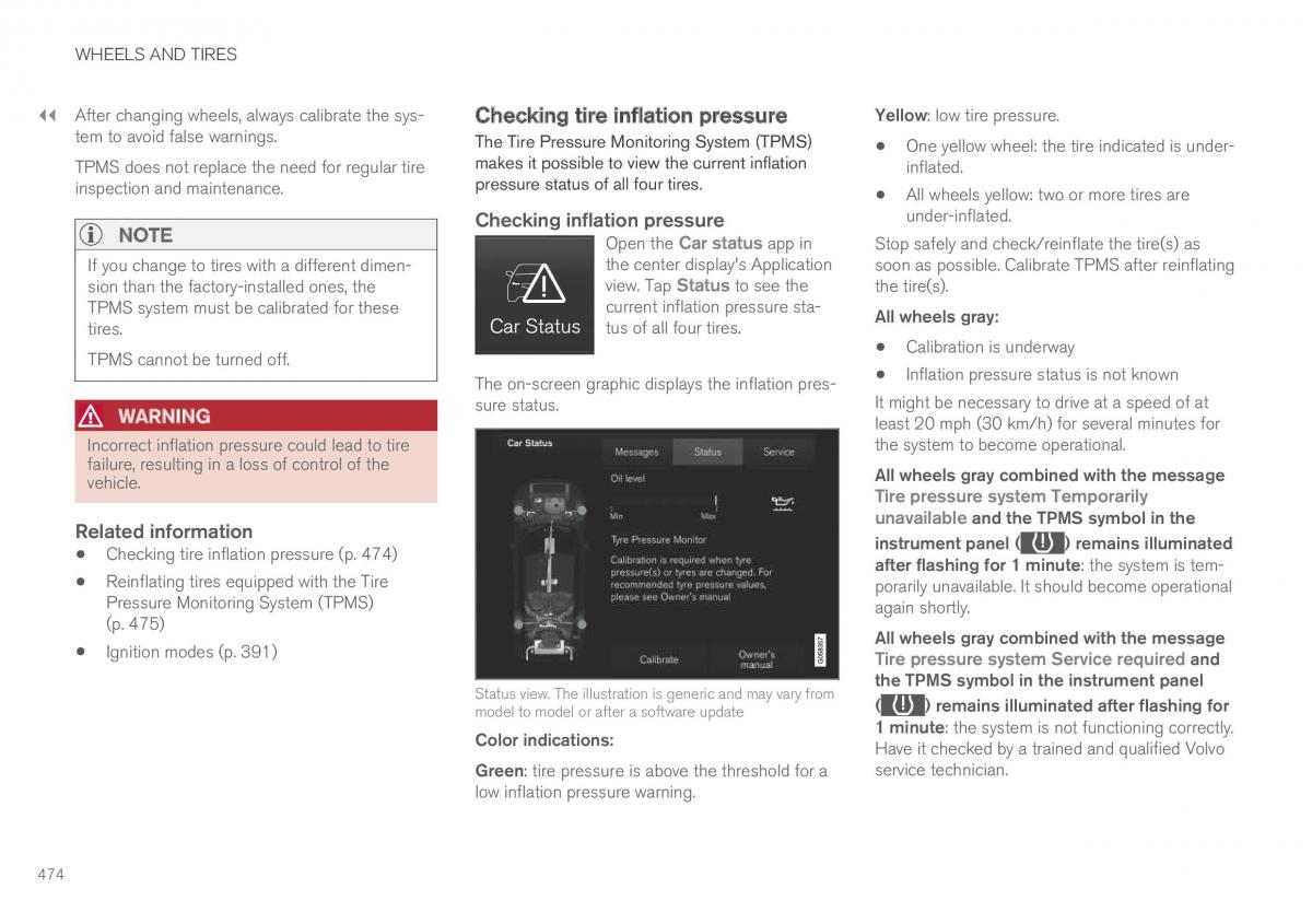 Volvo XC90 II 2 owners manual / page 476