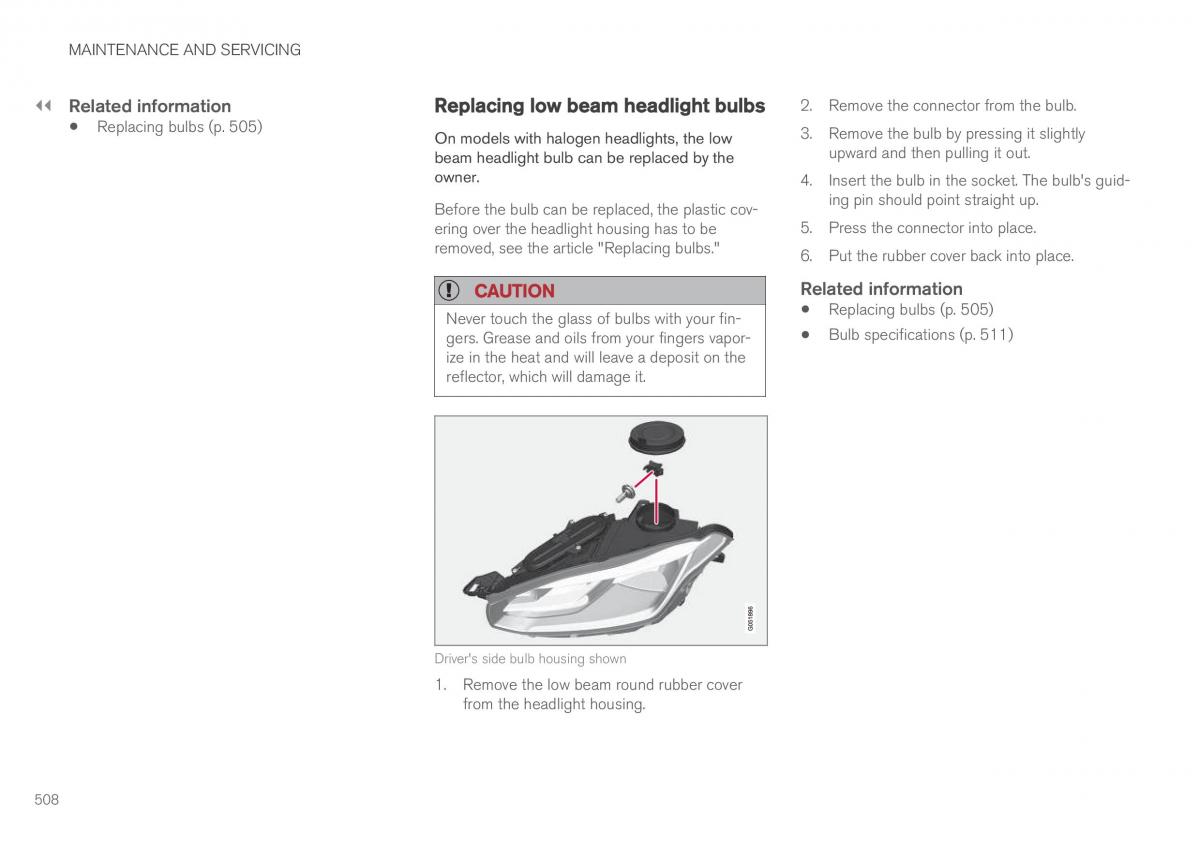 Volvo XC90 II 2 owners manual / page 510