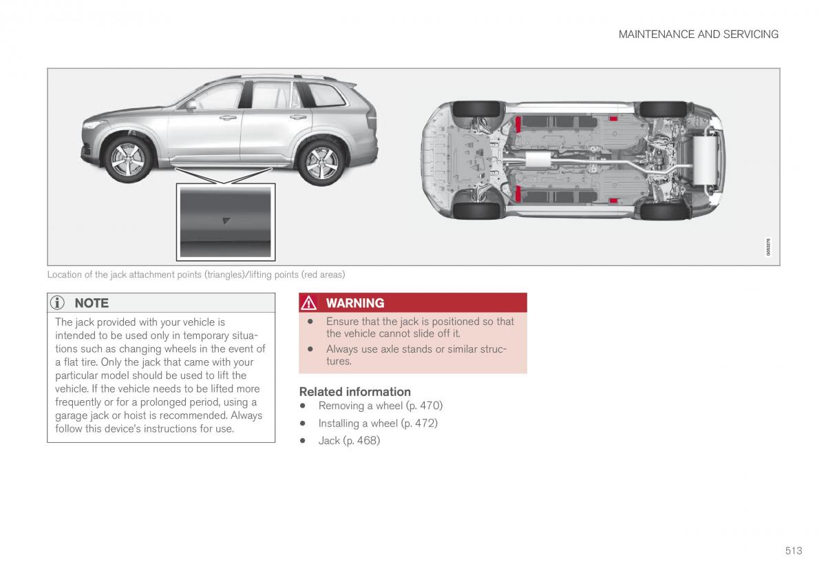 Volvo XC90 II 2 owners manual / page 515