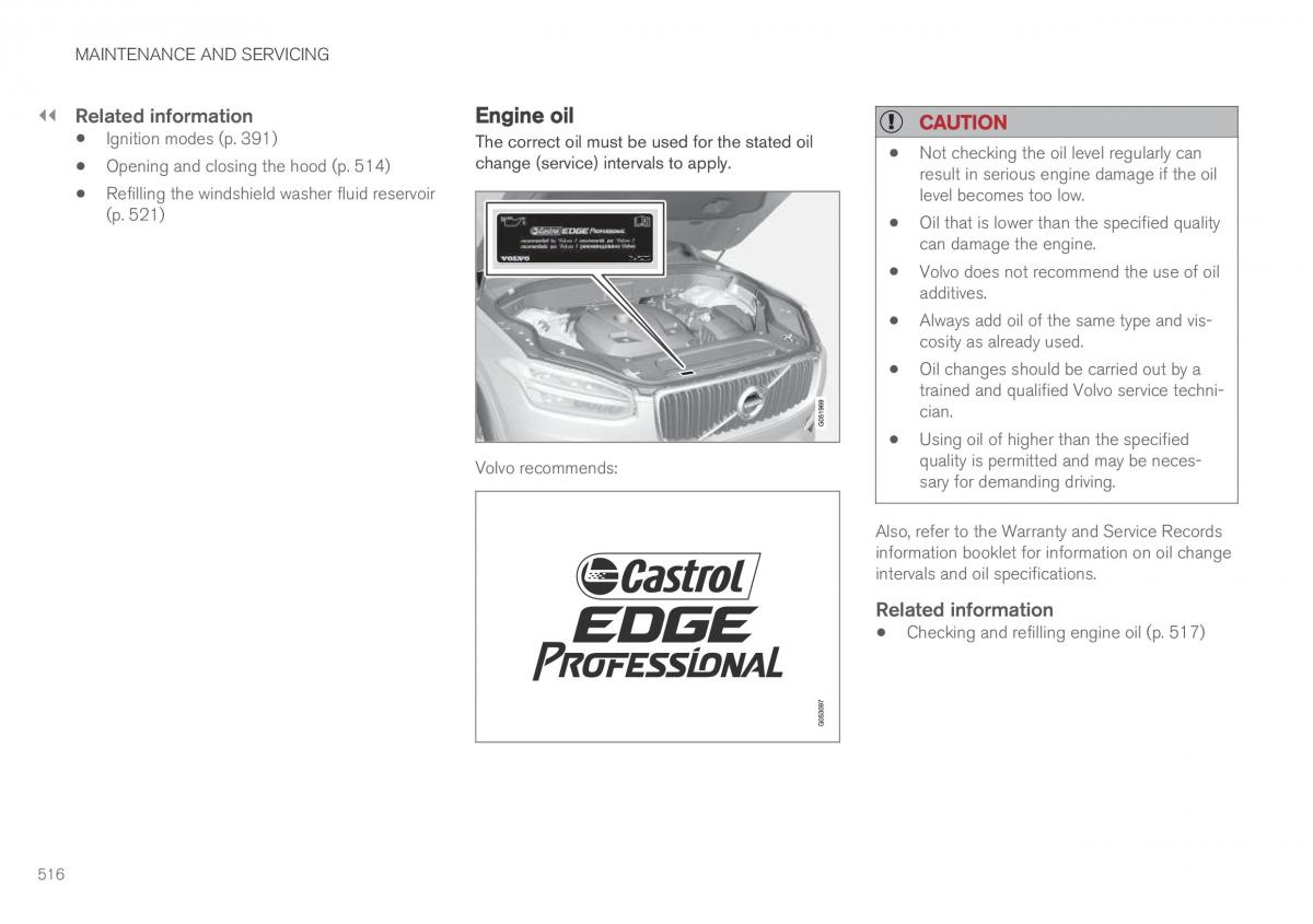 Volvo XC90 II 2 owners manual / page 518