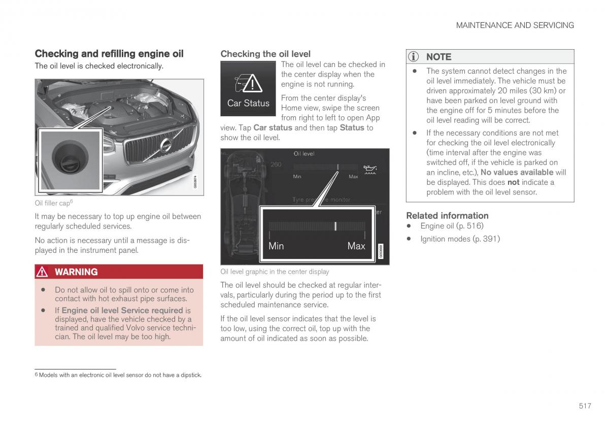 Volvo XC90 II 2 owners manual / page 519