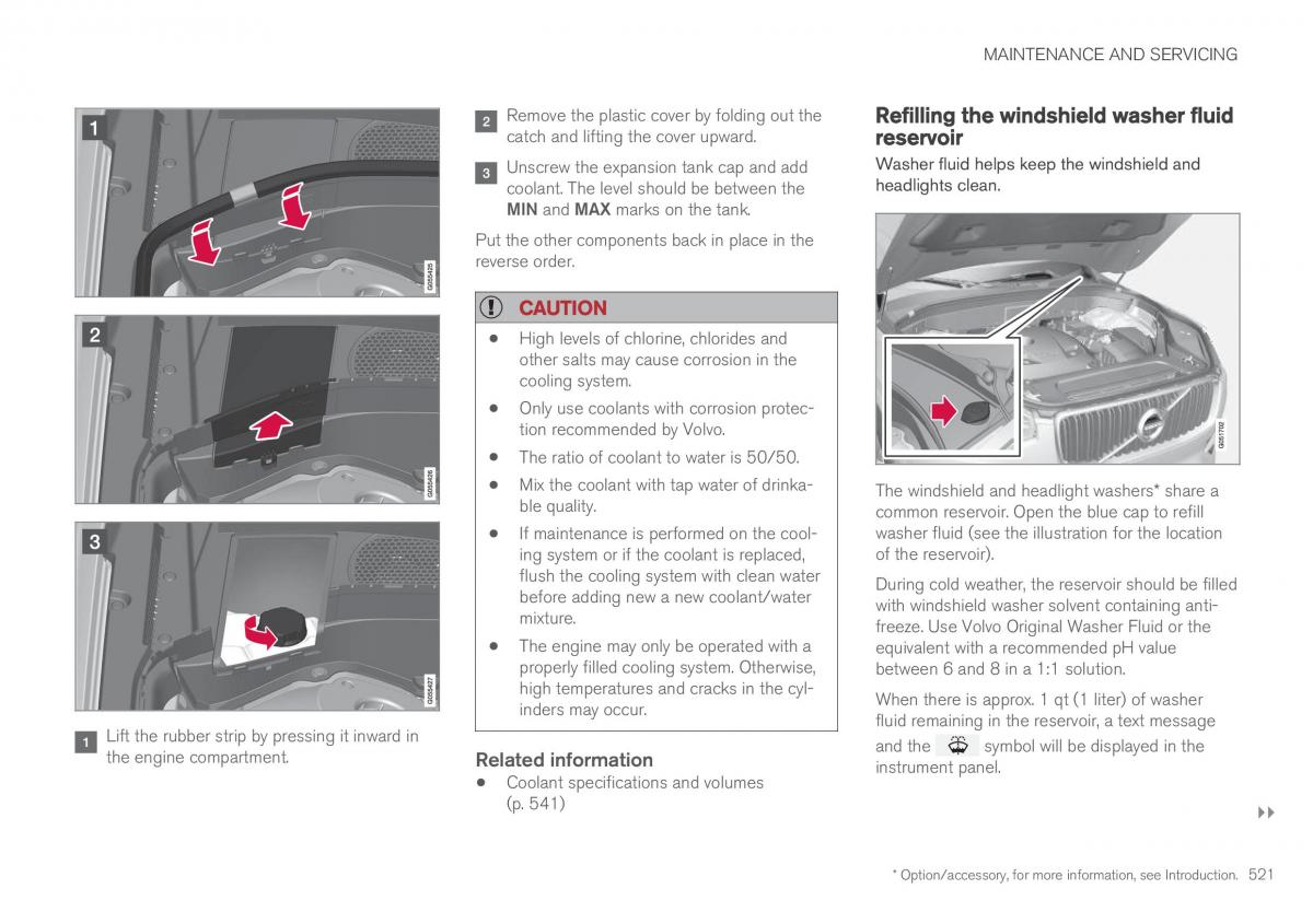 Volvo XC90 II 2 owners manual / page 523