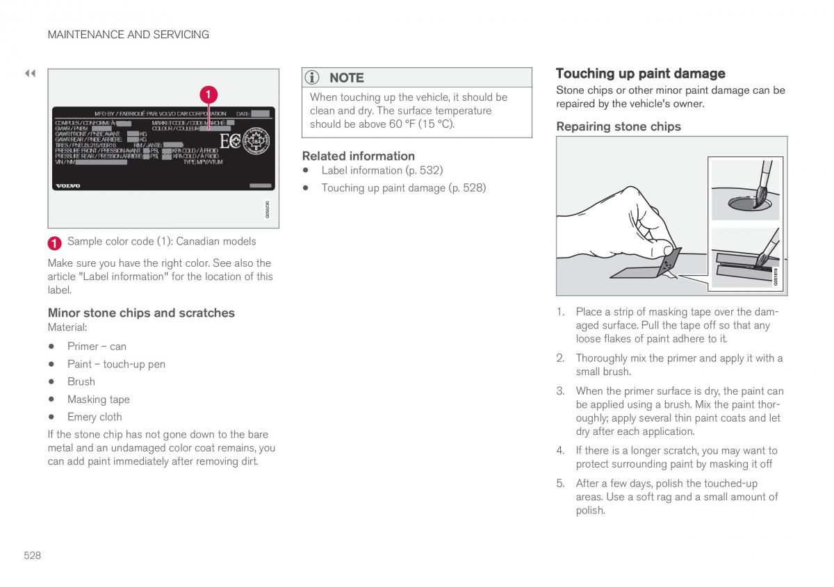 Volvo XC90 II 2 owners manual / page 530