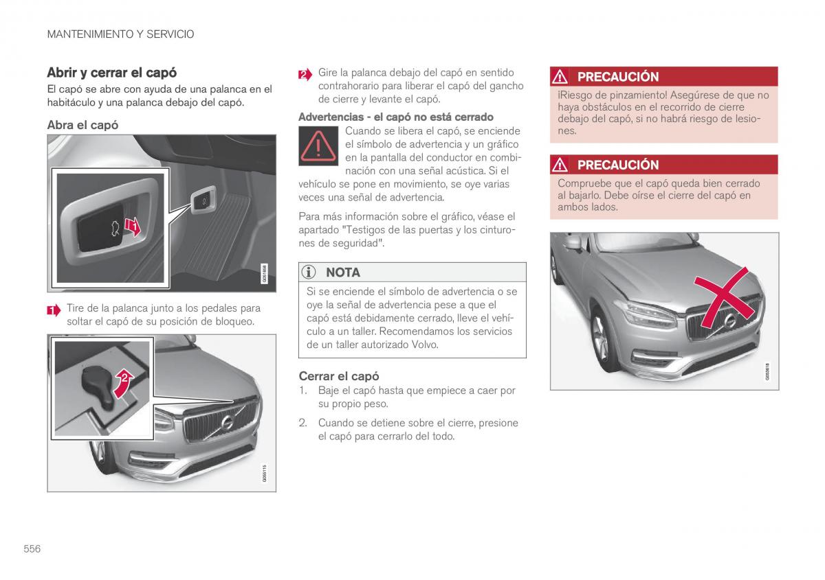 Volvo XC90 II 2 manual del propietario / page 558