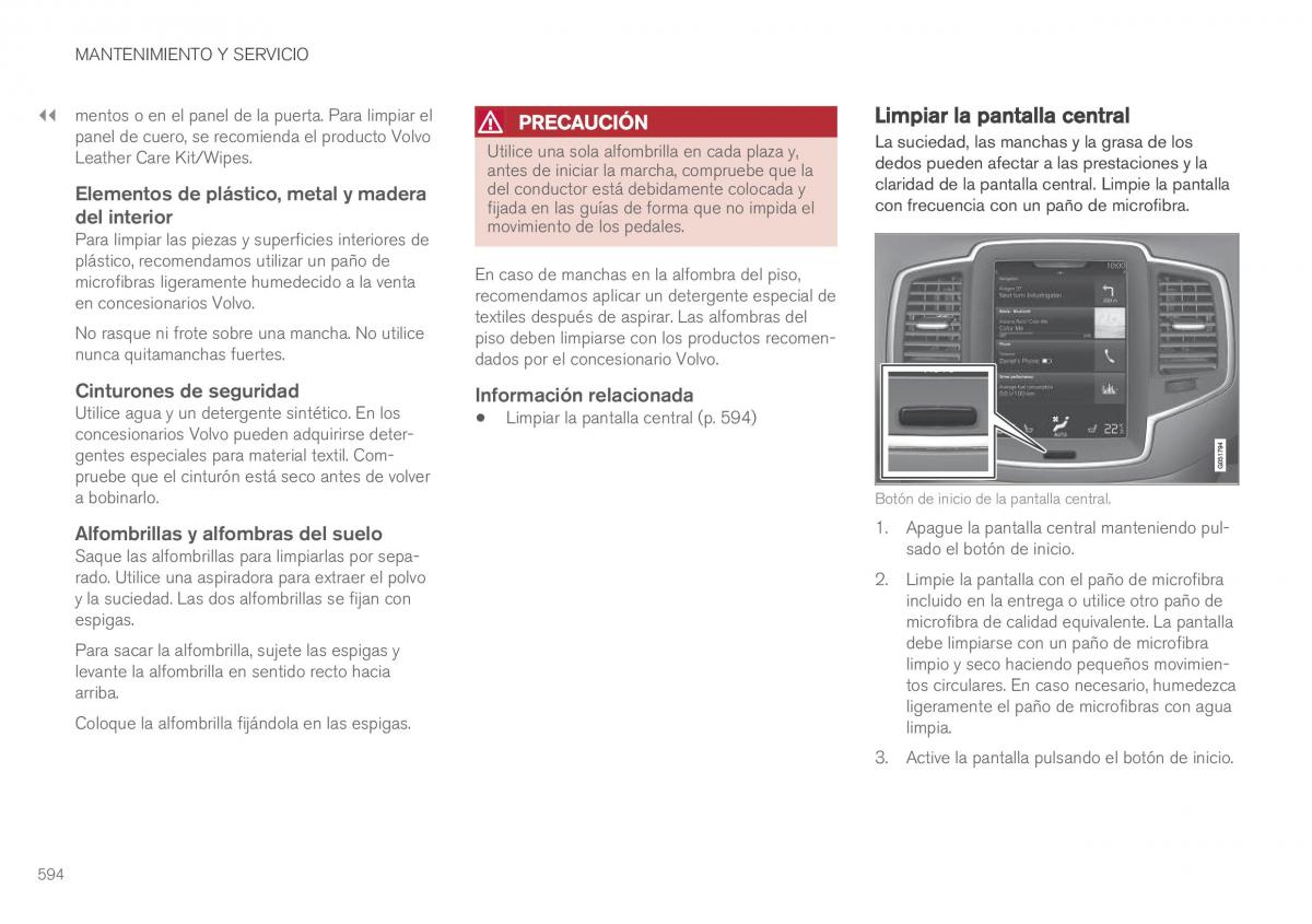 Volvo XC90 II 2 manual del propietario / page 596