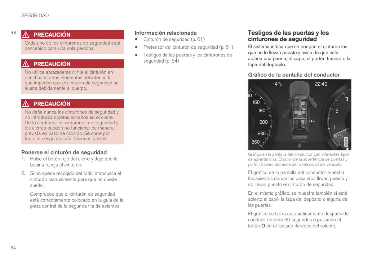 Volvo XC90 II 2 manual del propietario / page 66