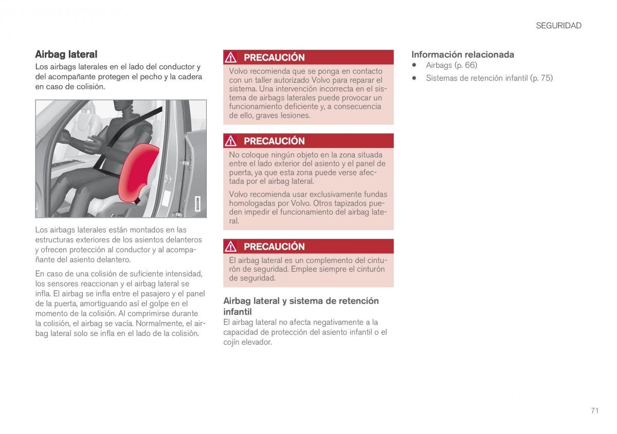 Volvo XC90 II 2 manual del propietario / page 73