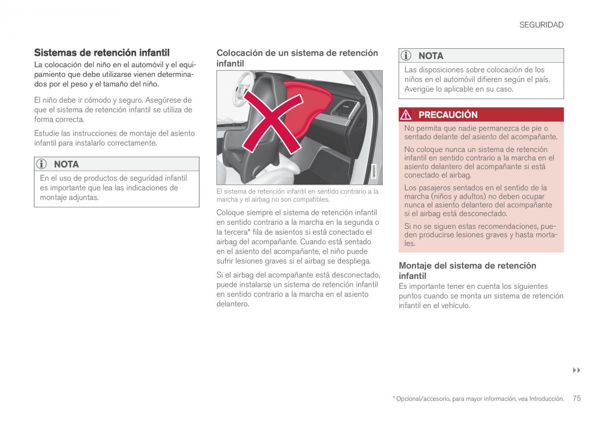 Volvo XC90 II 2 manual del propietario / page 77