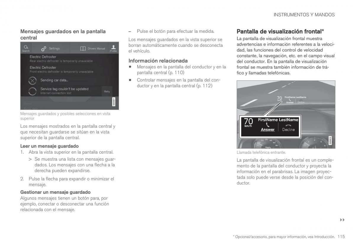 Volvo XC90 II 2 manual del propietario / page 117