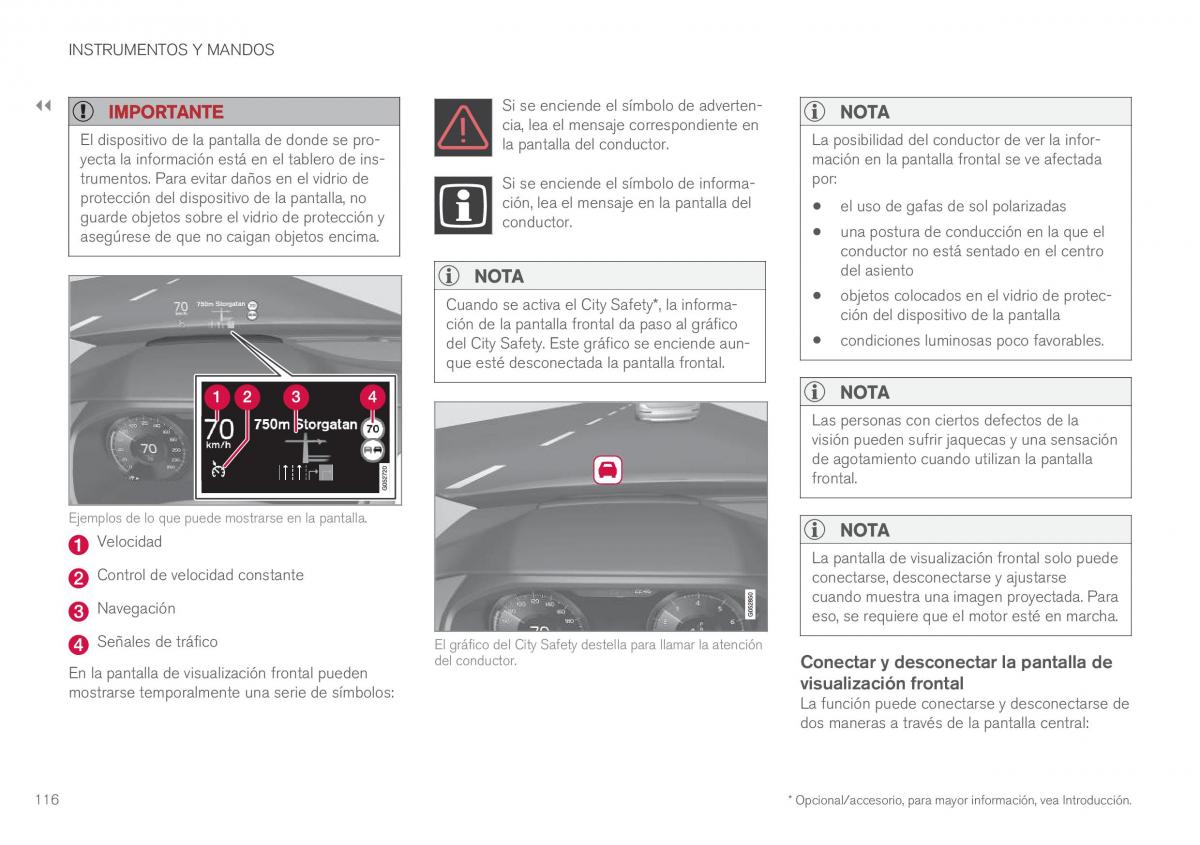 Volvo XC90 II 2 manual del propietario / page 118