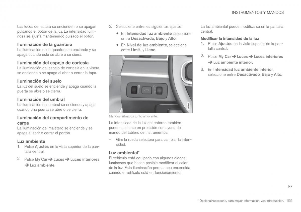 Volvo XC90 II 2 manual del propietario / page 157