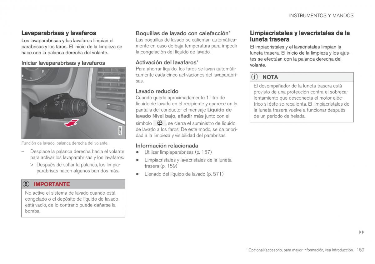 Volvo XC90 II 2 manual del propietario / page 161