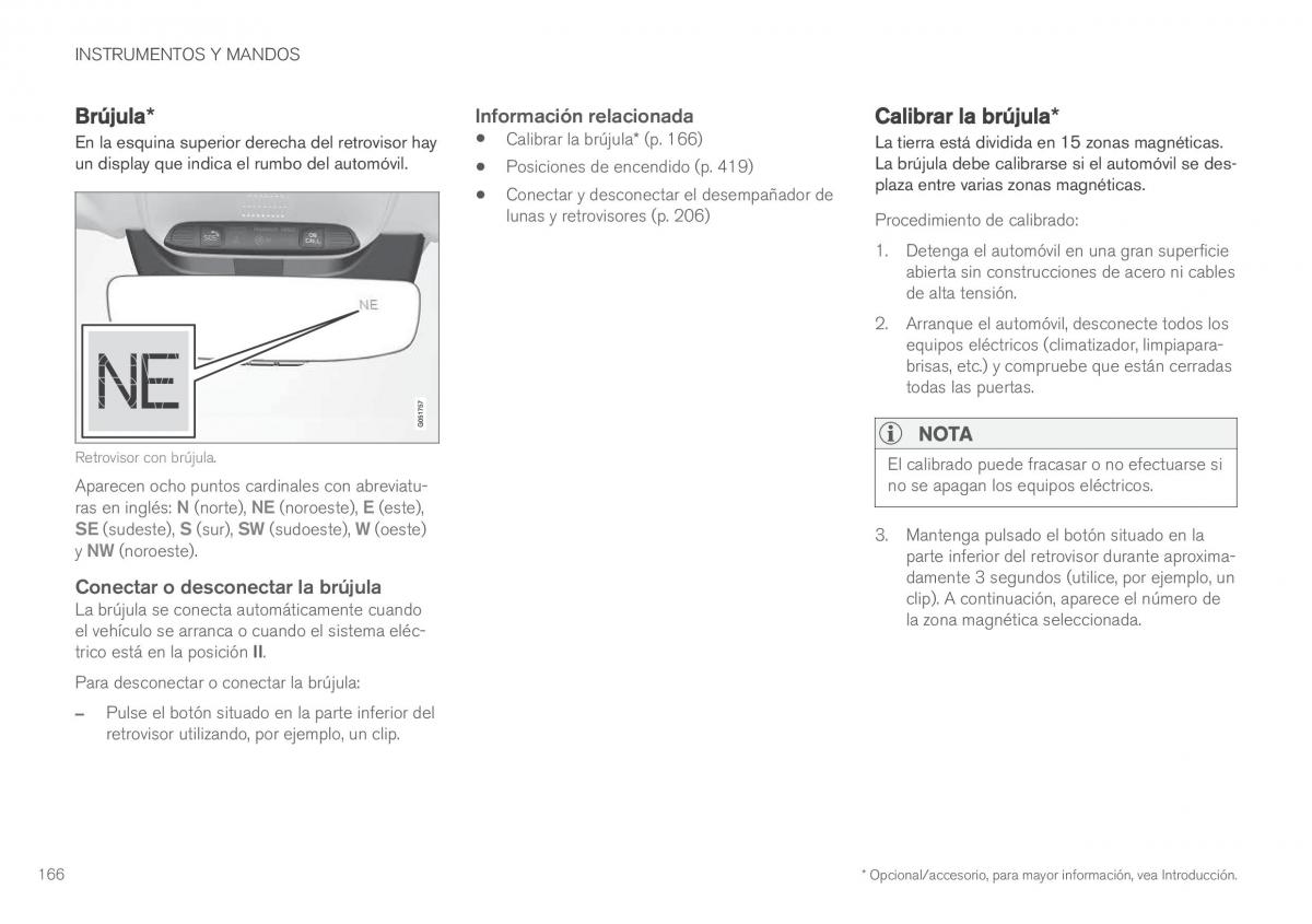 Volvo XC90 II 2 manual del propietario / page 168