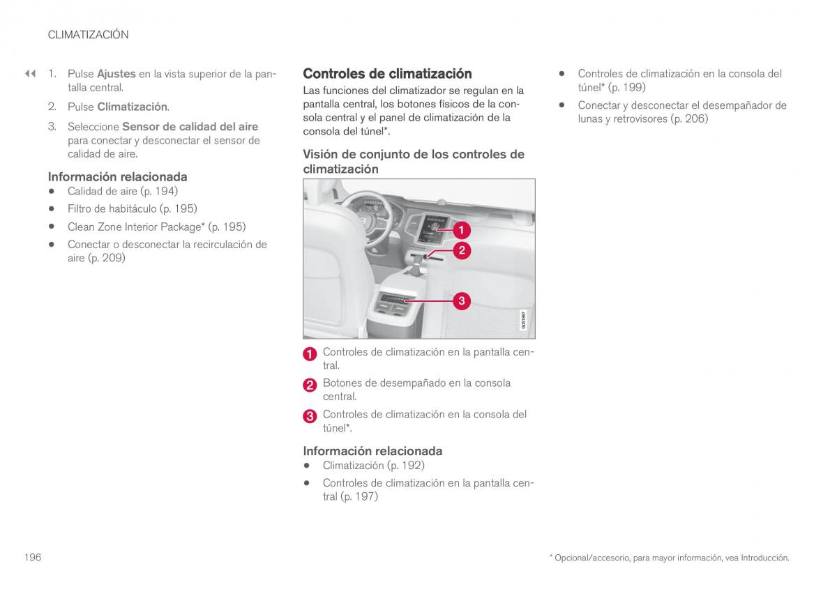 Volvo XC90 II 2 manual del propietario / page 198