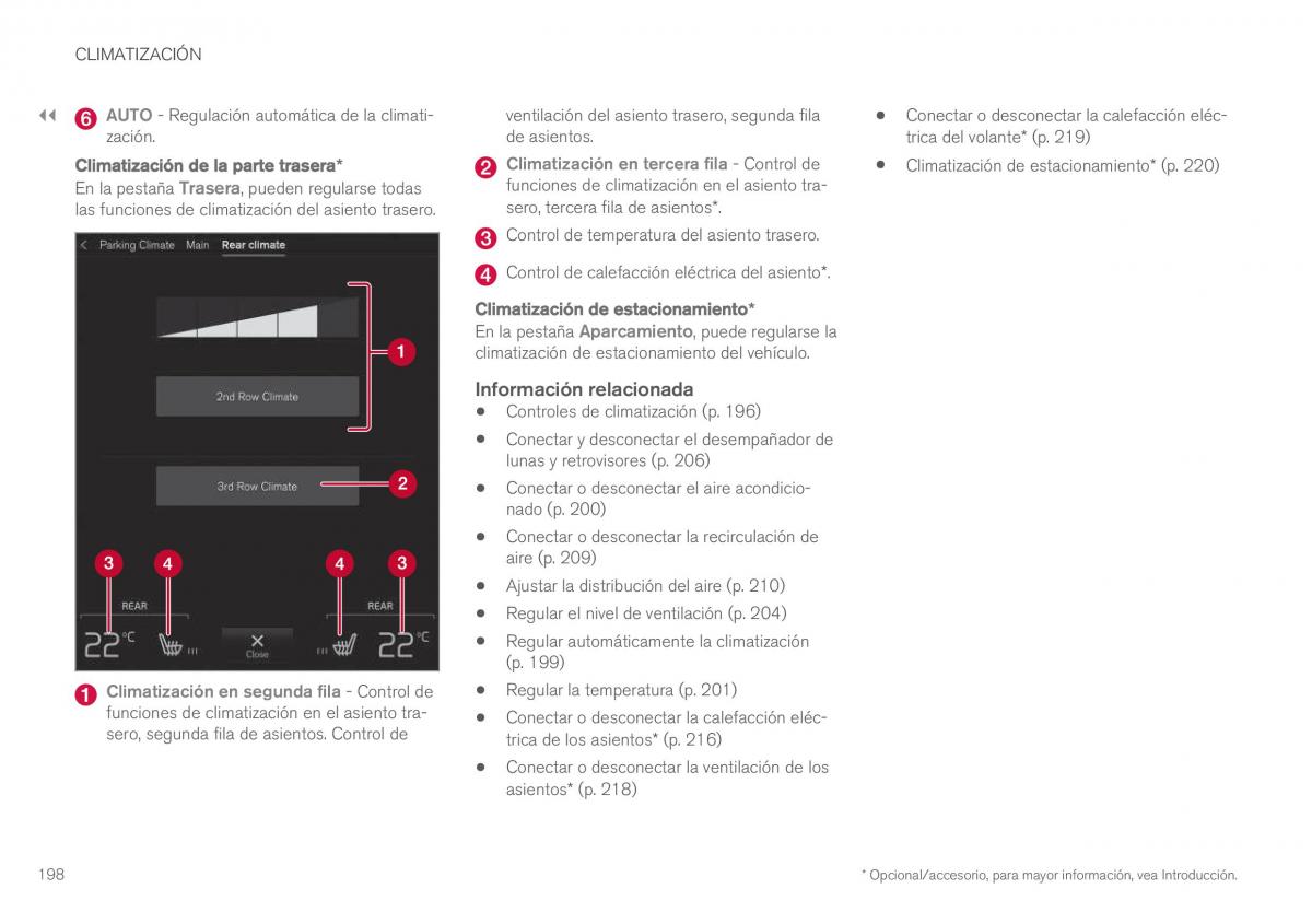 Volvo XC90 II 2 manual del propietario / page 200