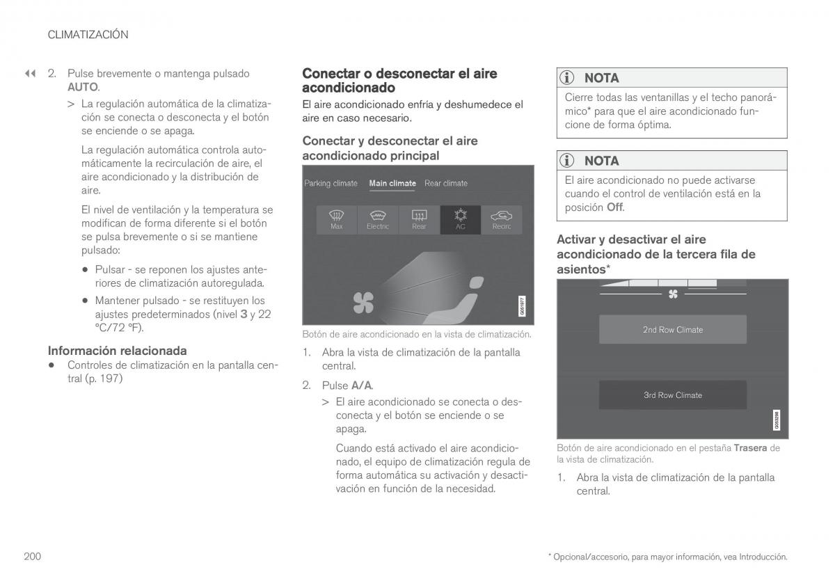 Volvo XC90 II 2 manual del propietario / page 202