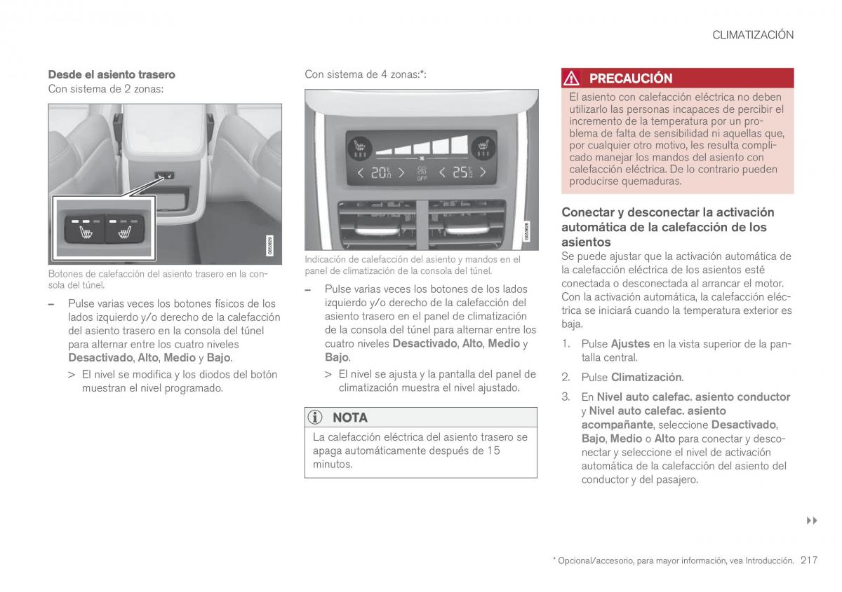 Volvo XC90 II 2 manual del propietario / page 219