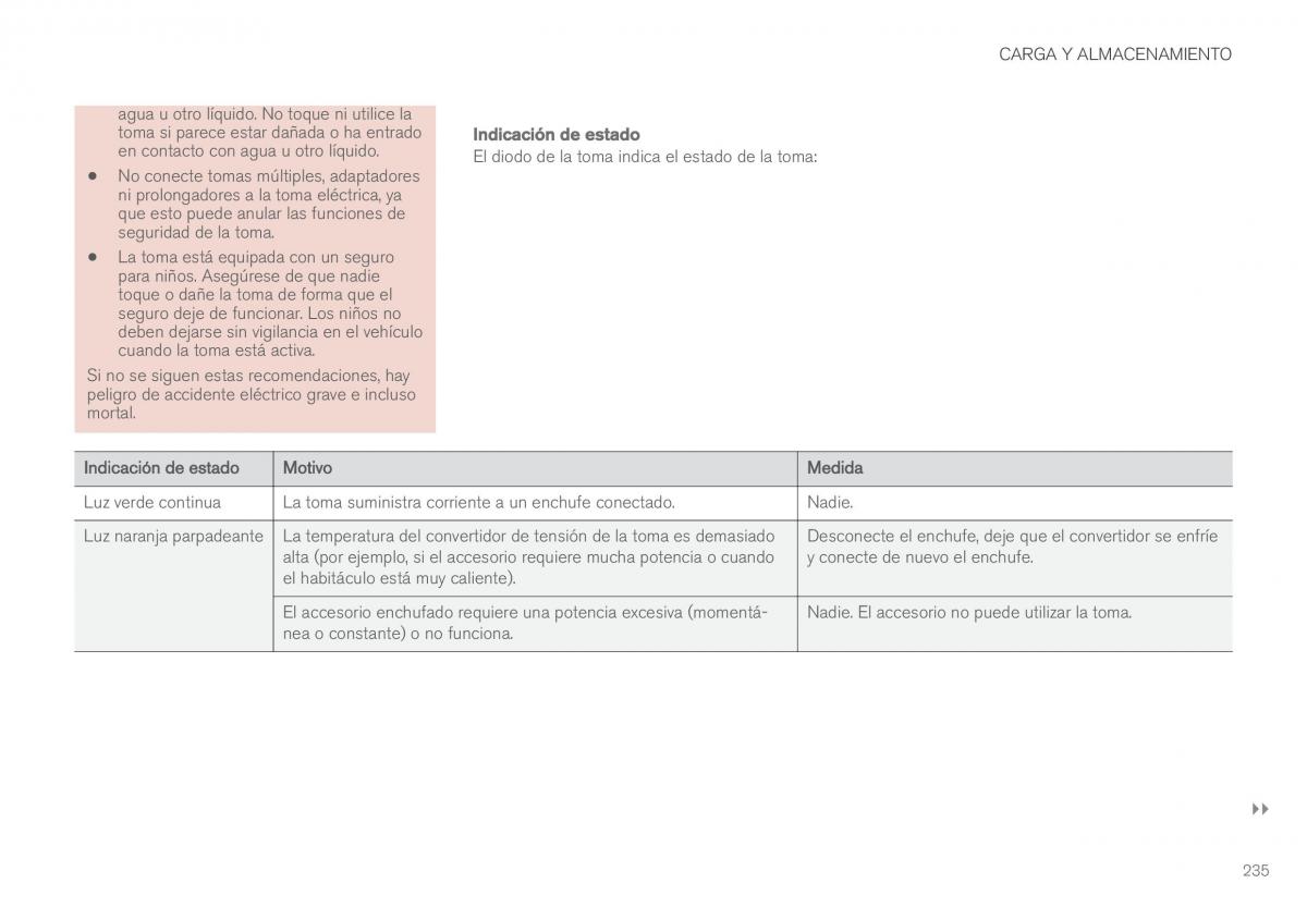 Volvo XC90 II 2 manual del propietario / page 237