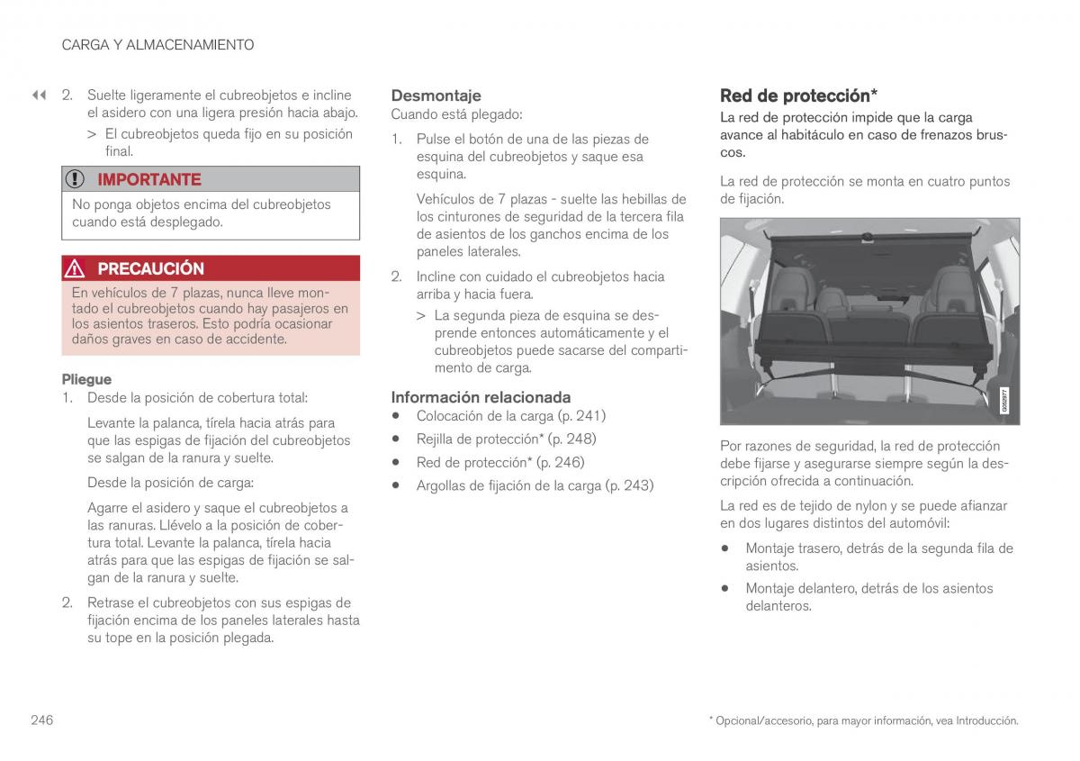 Volvo XC90 II 2 manual del propietario / page 248