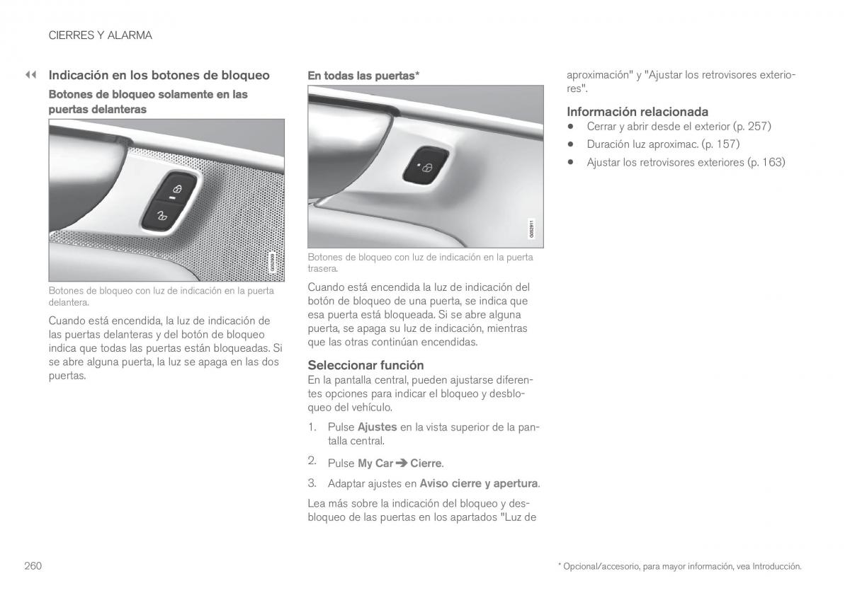 Volvo XC90 II 2 manual del propietario / page 262