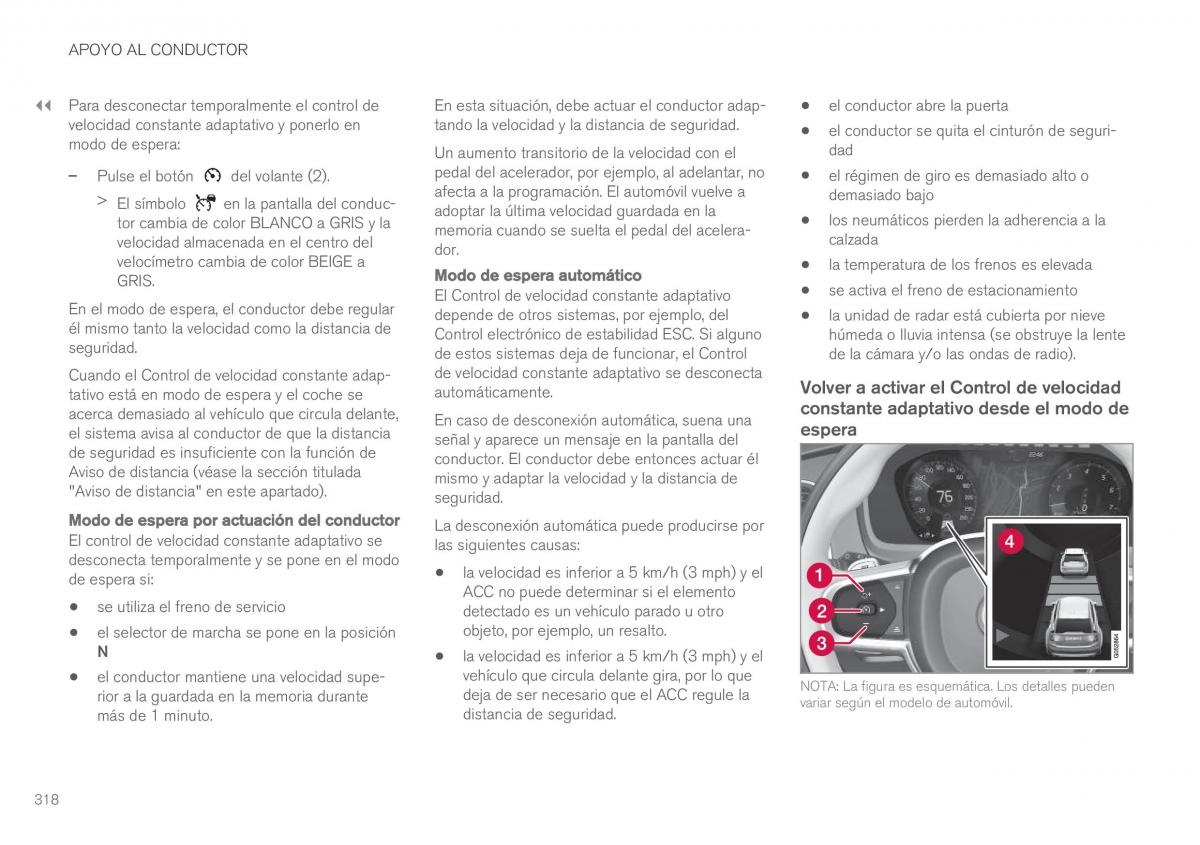 Volvo XC90 II 2 manual del propietario / page 320