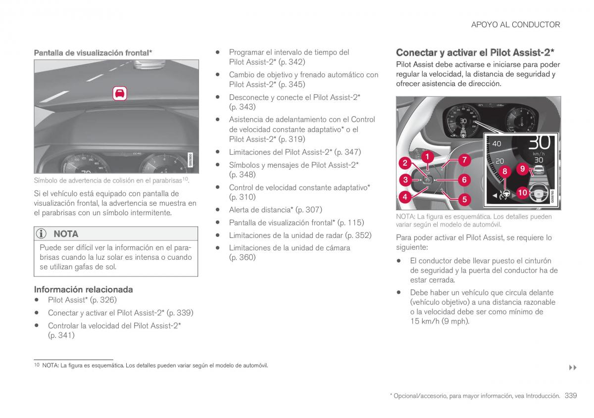 Volvo XC90 II 2 manual del propietario / page 341