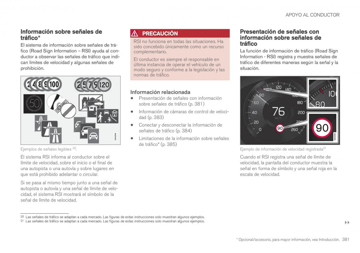 Volvo XC90 II 2 manual del propietario / page 383