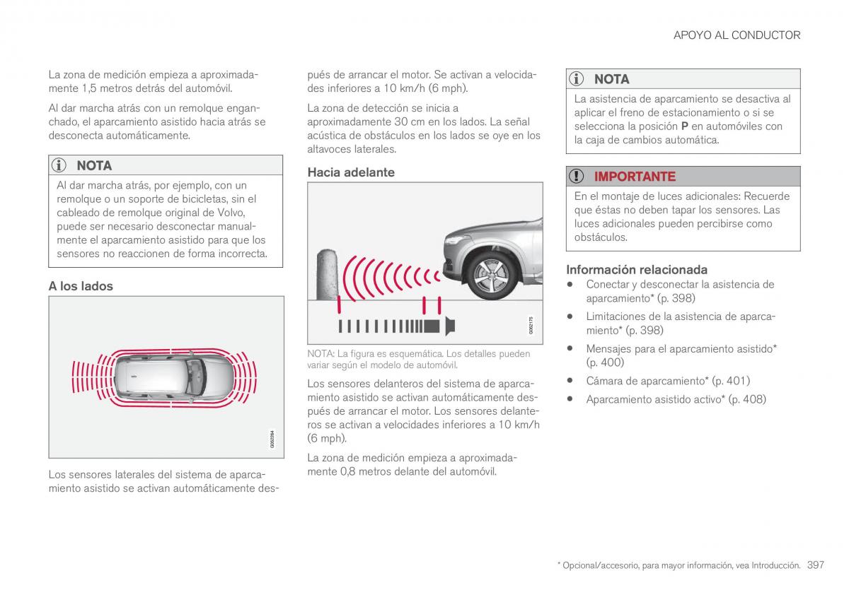 Volvo XC90 II 2 manual del propietario / page 399