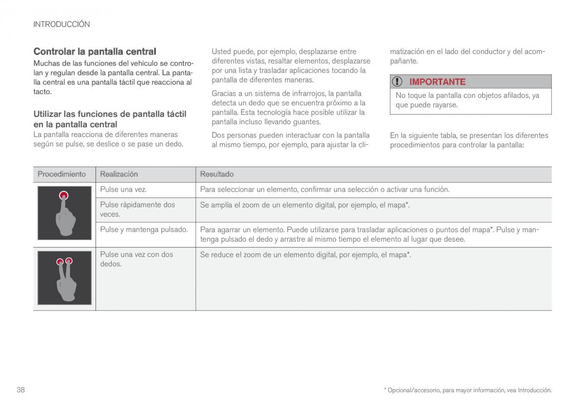 Volvo XC90 II 2 manual del propietario / page 40