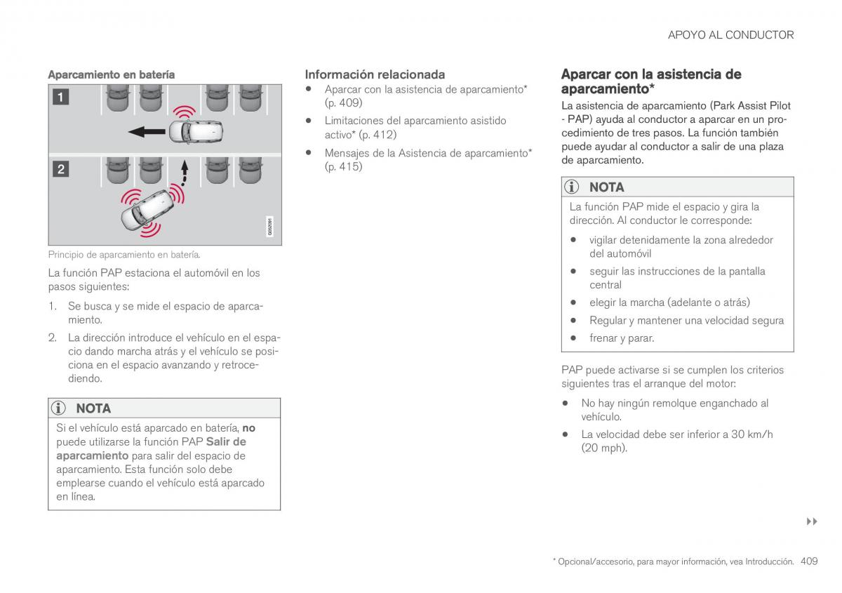 Volvo XC90 II 2 manual del propietario / page 411