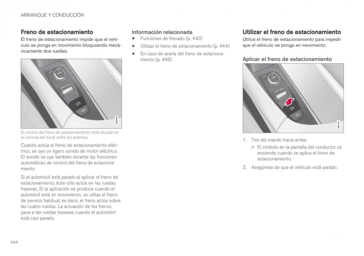 Volvo XC90 II 2 manual del propietario / page 446