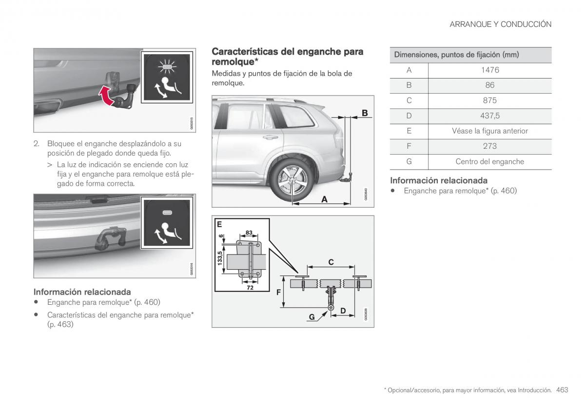 Volvo XC90 II 2 manual del propietario / page 465