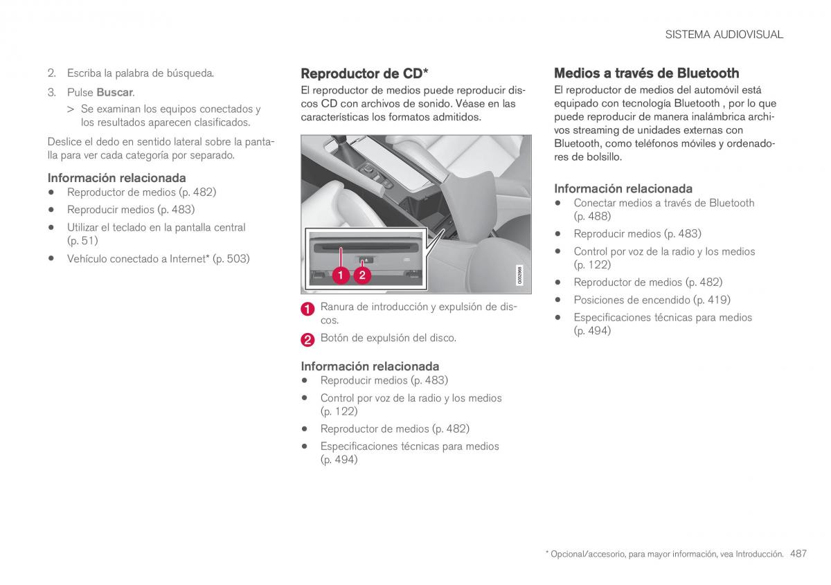 Volvo XC90 II 2 manual del propietario / page 489