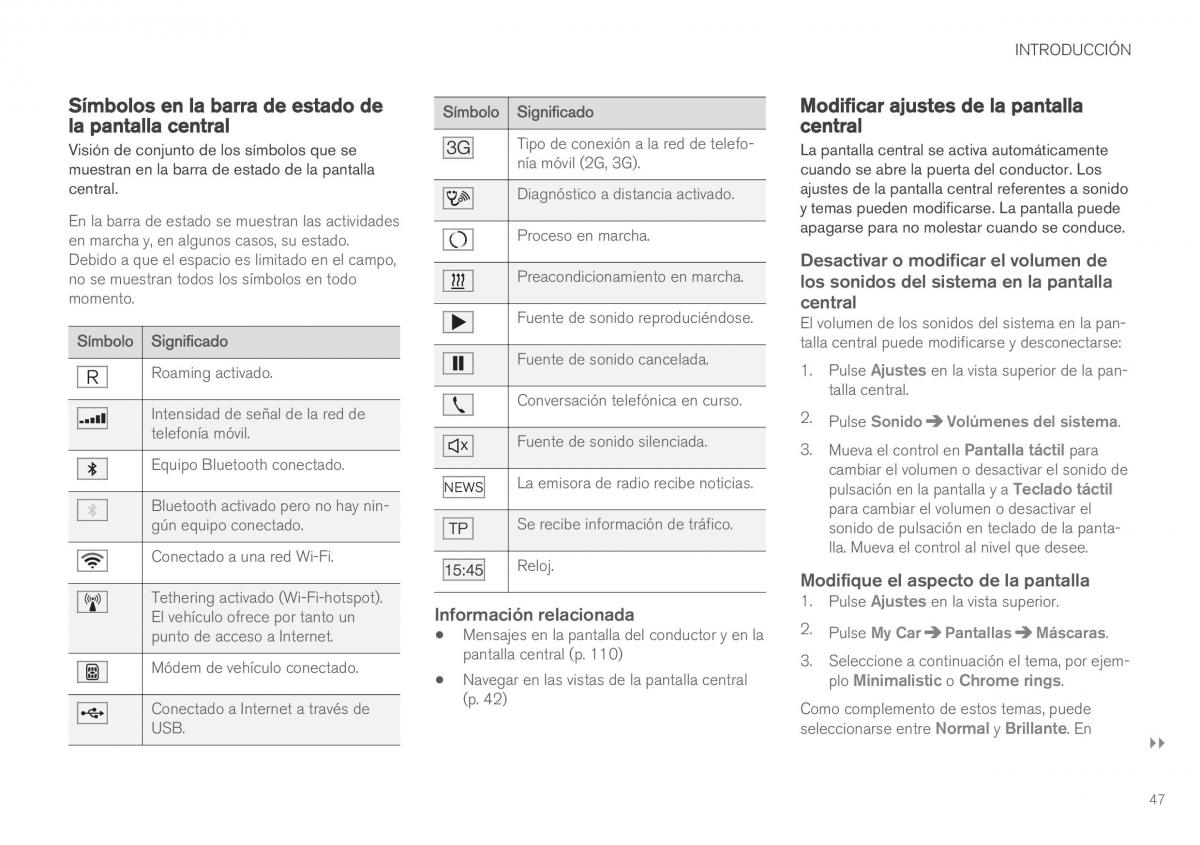 Volvo XC90 II 2 manual del propietario / page 49