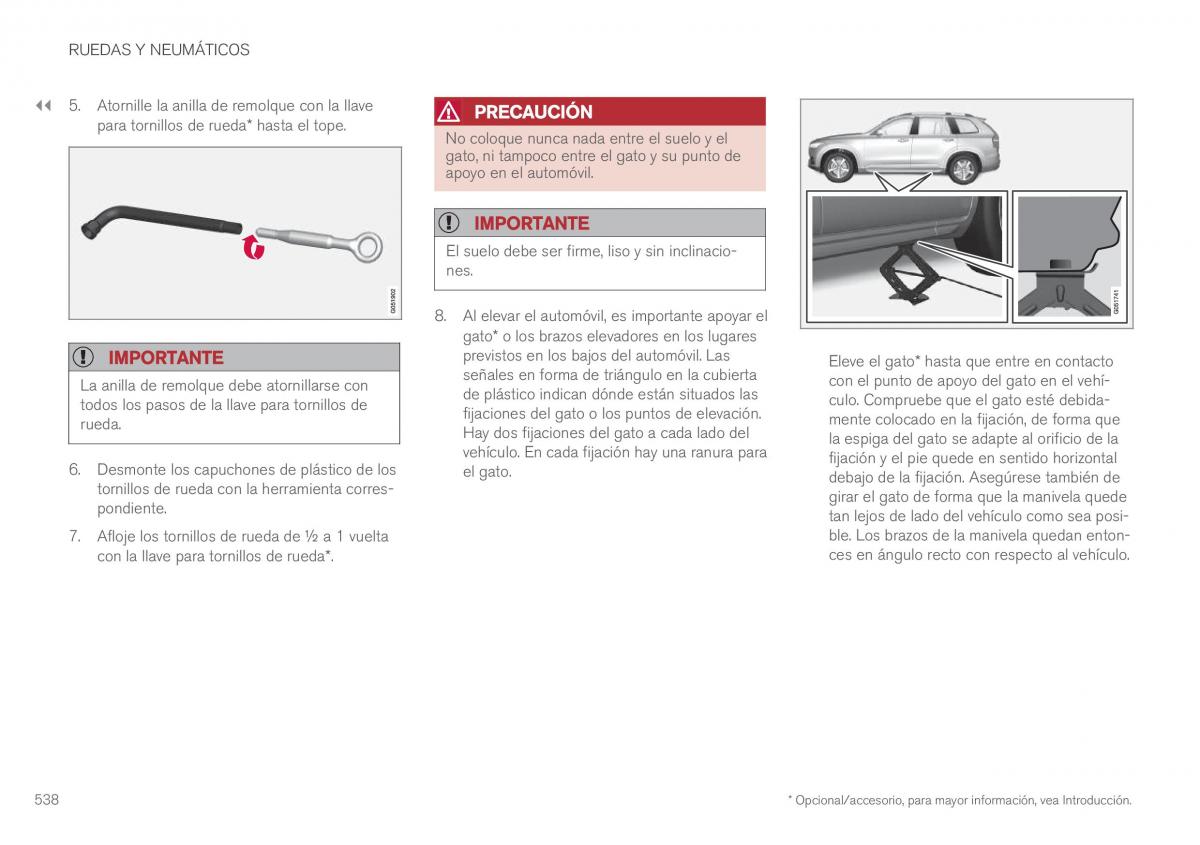 Volvo XC90 II 2 manual del propietario / page 540