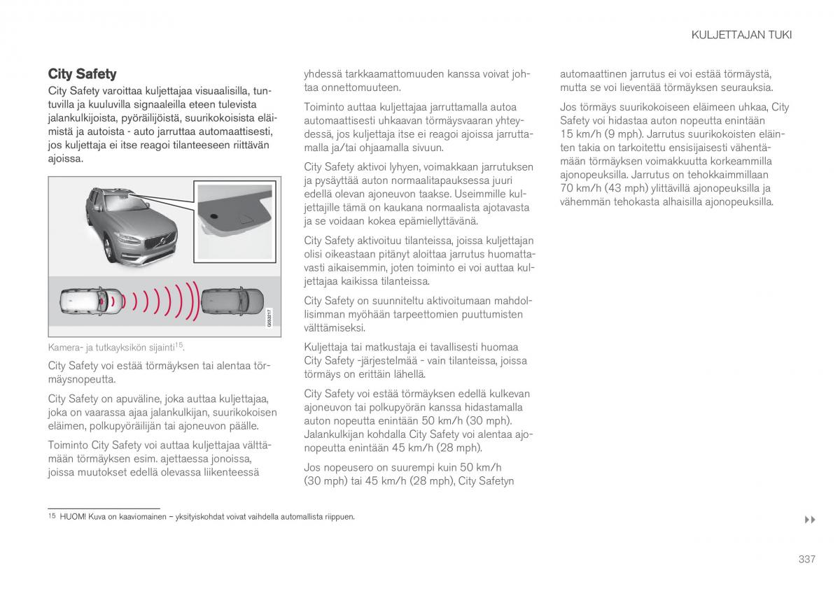 Volvo XC90 II 2 omistajan kasikirja / page 339