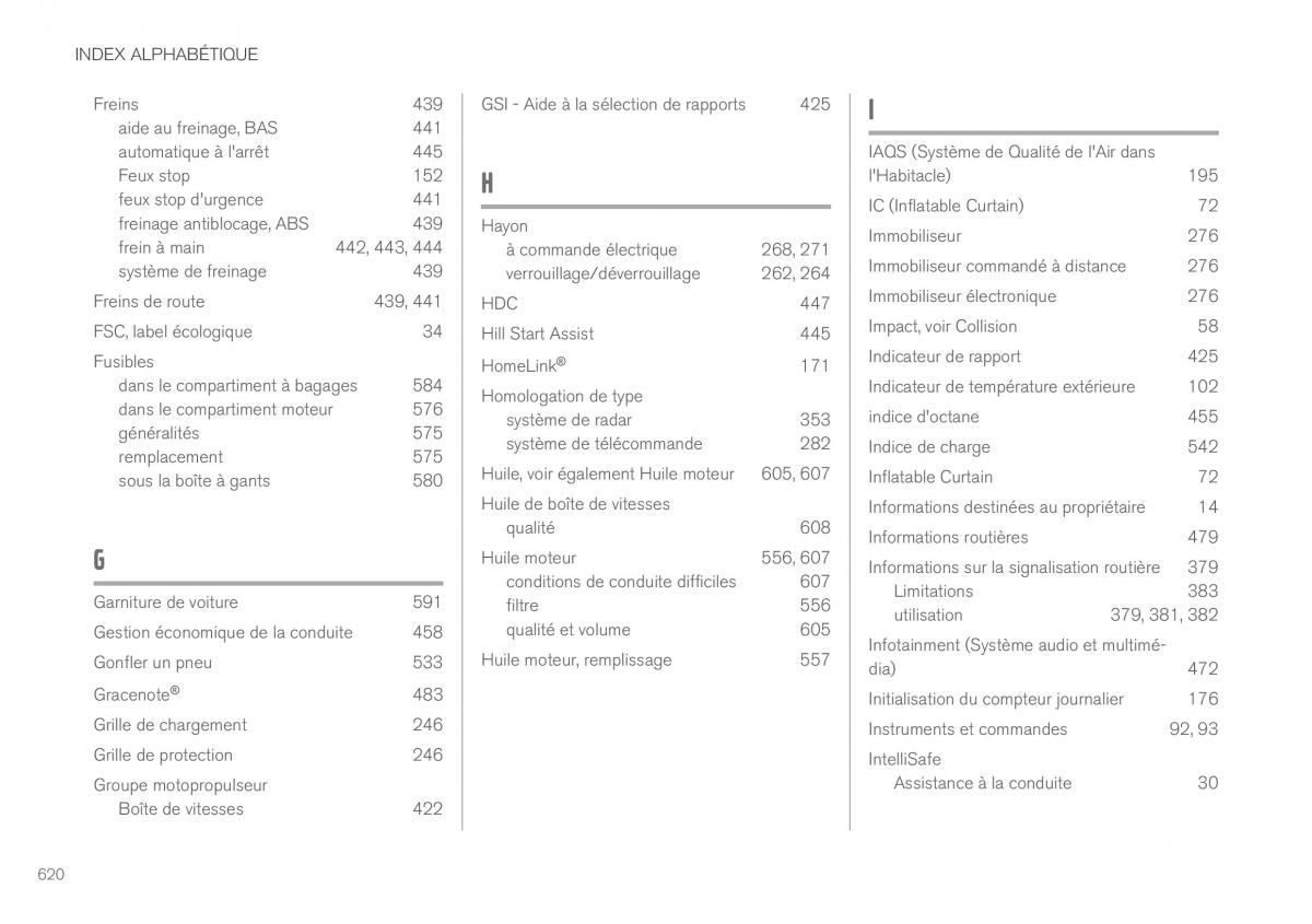 Volvo XC90 II 2 manuel du proprietaire / page 622