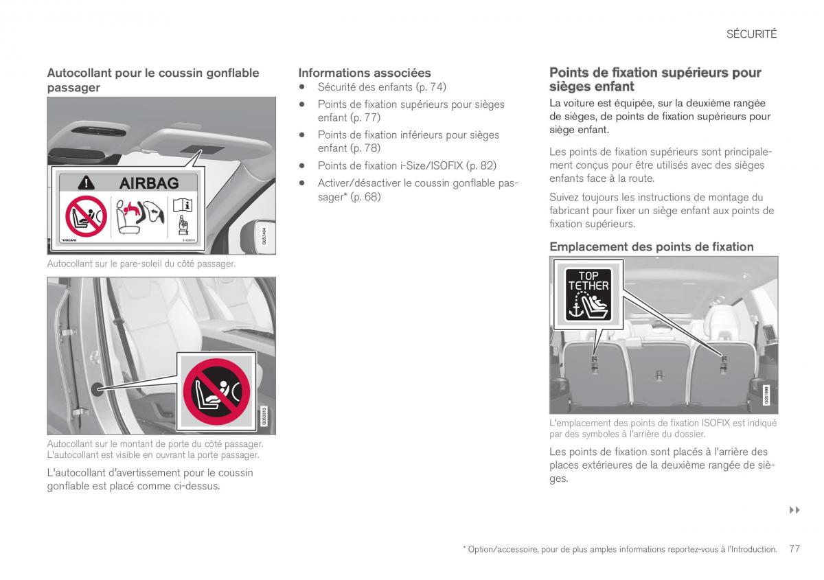 Volvo XC90 II 2 manuel du proprietaire / page 79