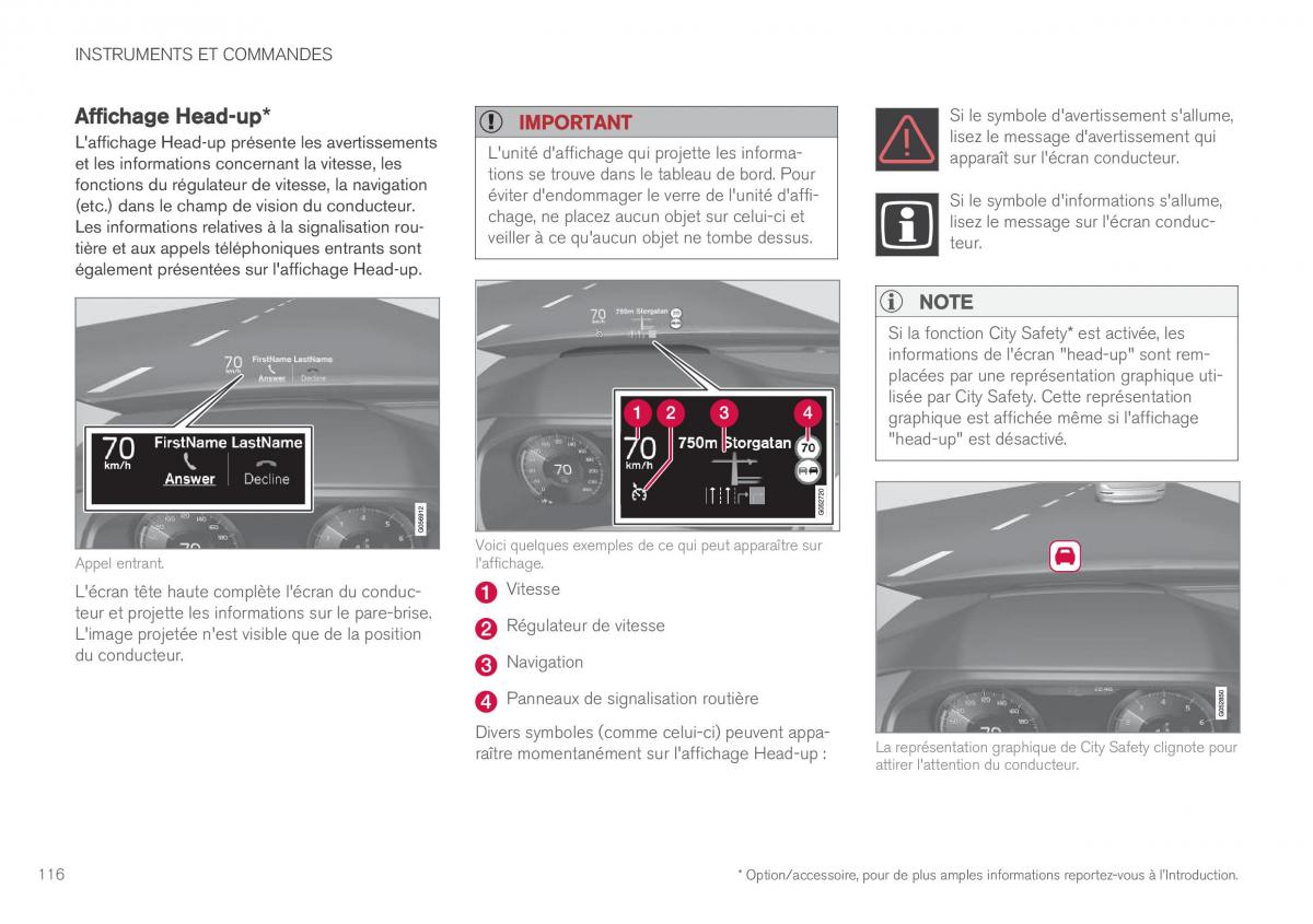 Volvo XC90 II 2 manuel du proprietaire / page 118