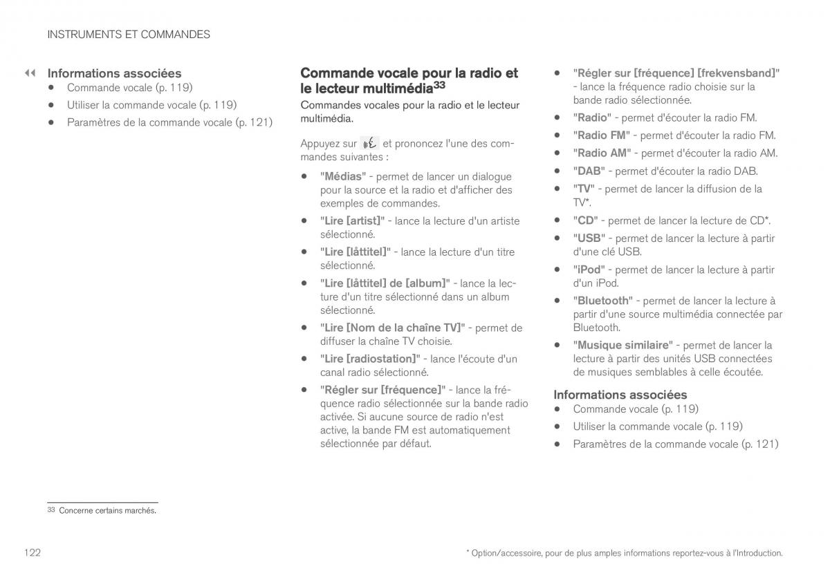 Volvo XC90 II 2 manuel du proprietaire / page 124