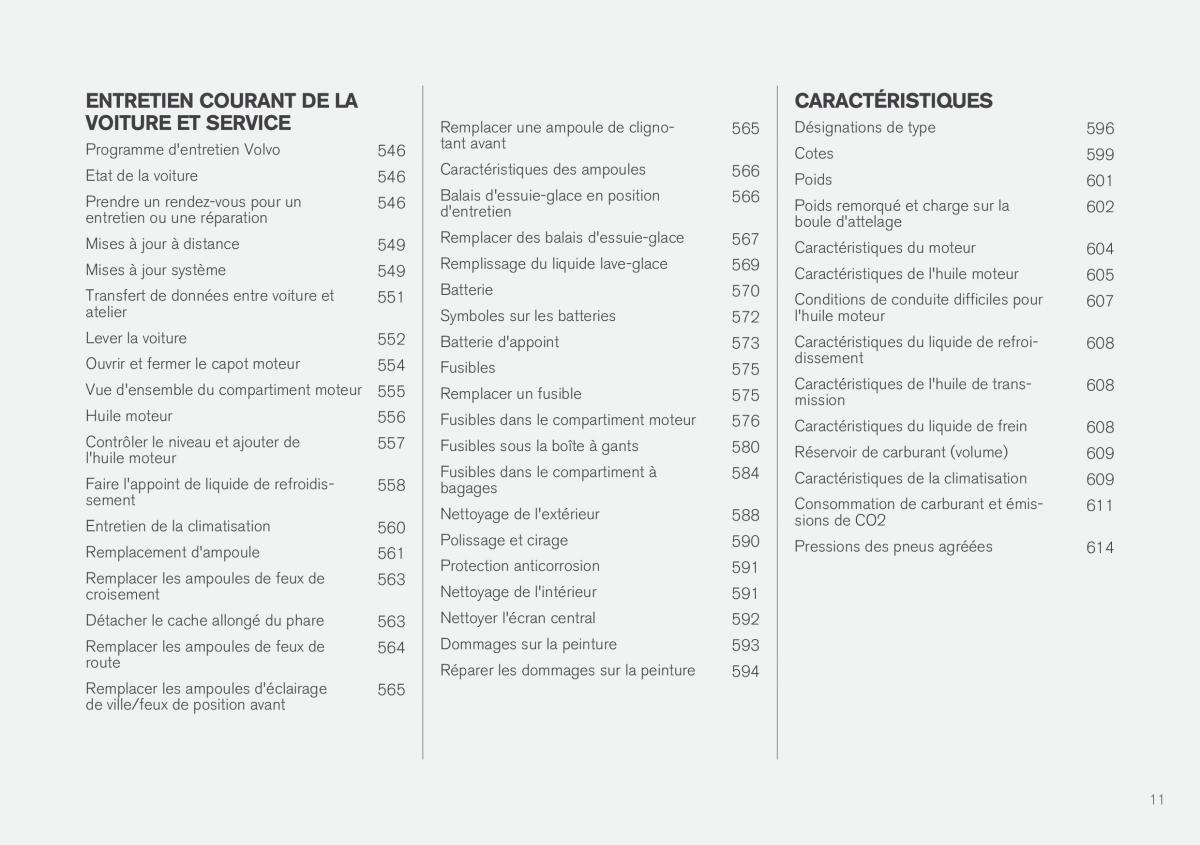 Volvo XC90 II 2 manuel du proprietaire / page 13