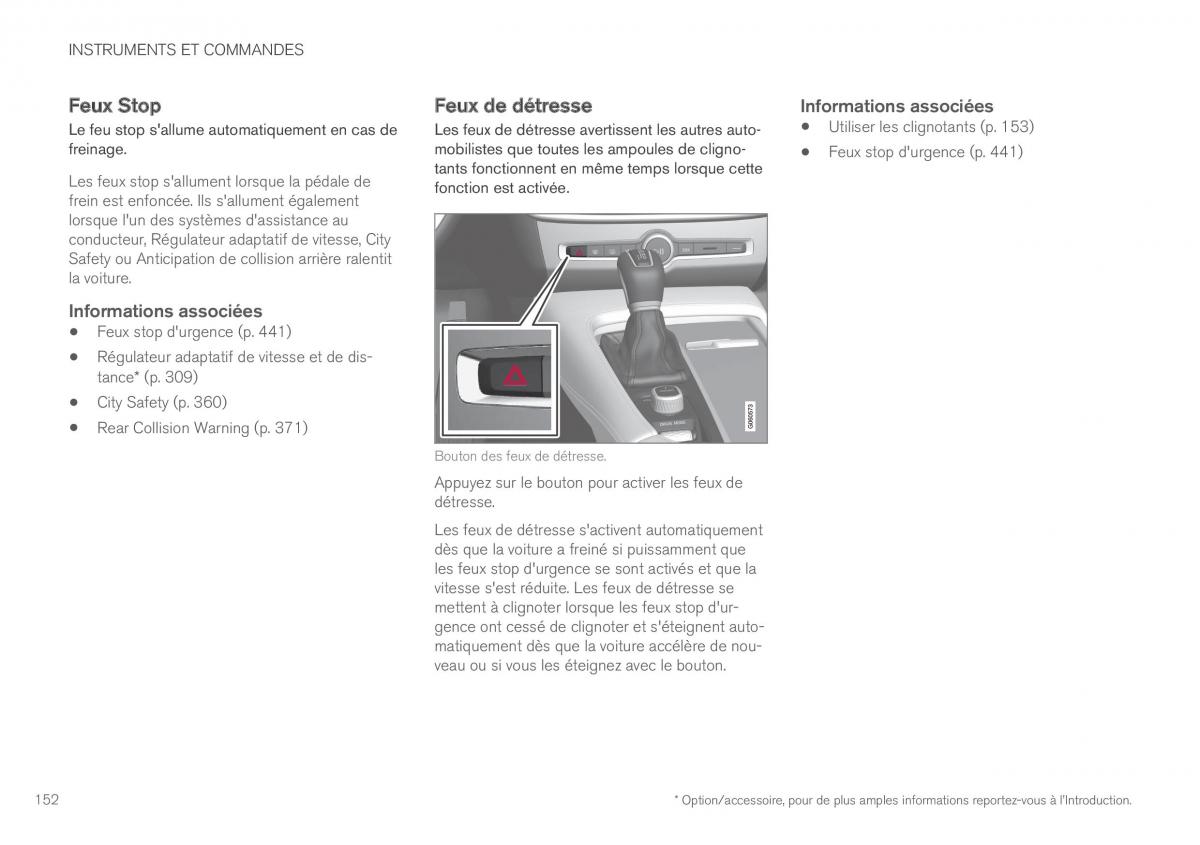 Volvo XC90 II 2 manuel du proprietaire / page 154