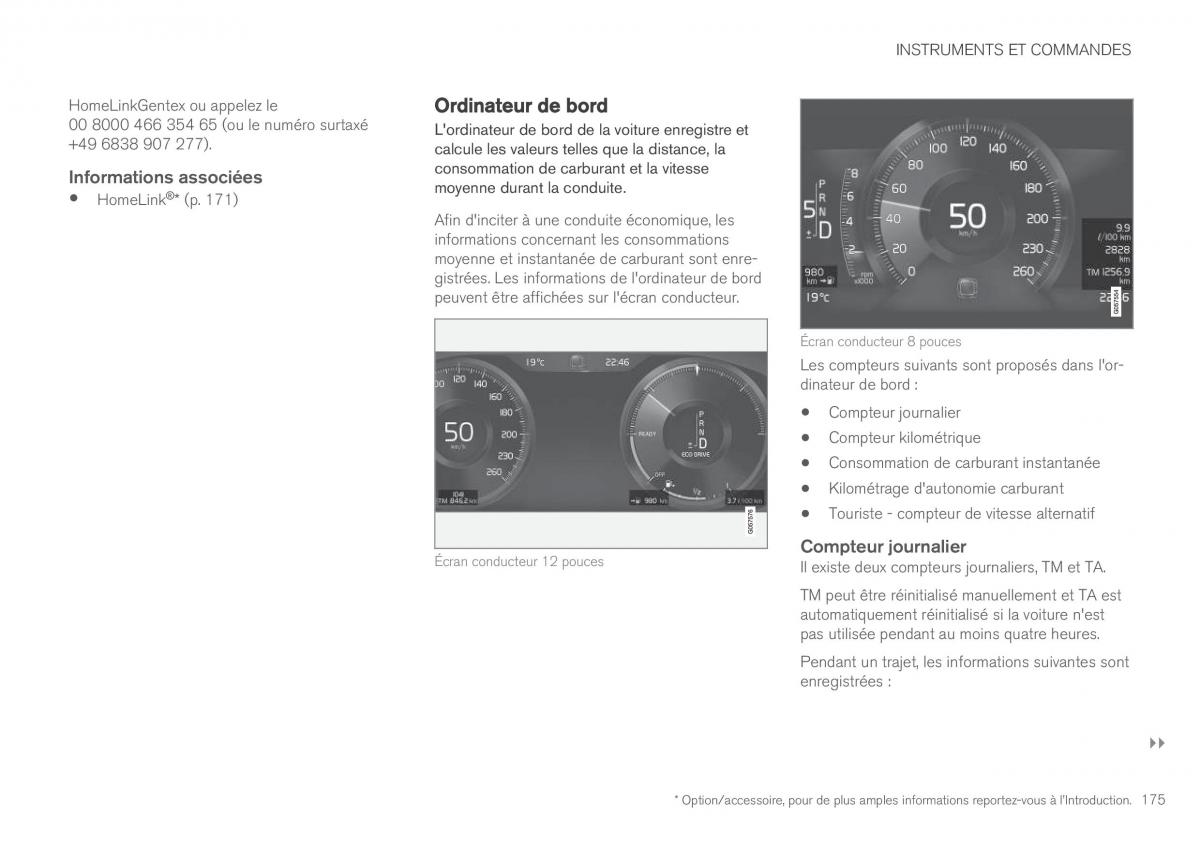 Volvo XC90 II 2 manuel du proprietaire / page 177